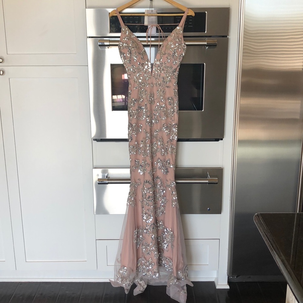Jadore Dusty Rose Gown